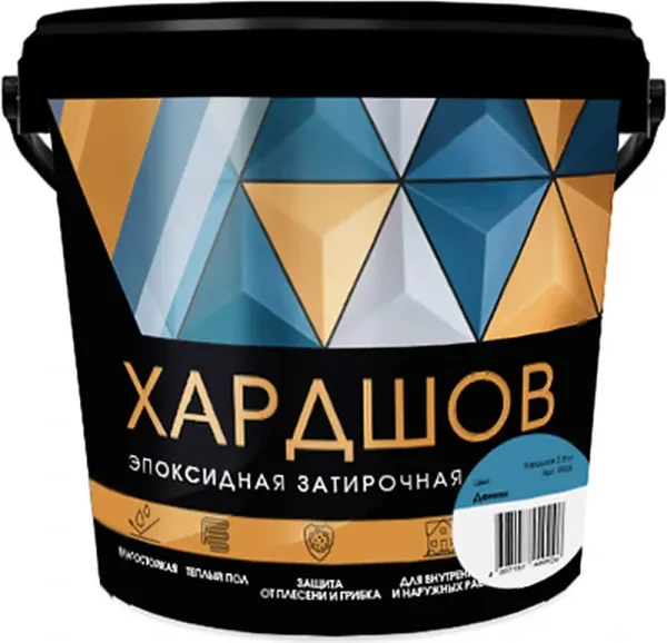 Эпоксидная затирочная смесь Perfekta Хардшов цвет 440 Деним