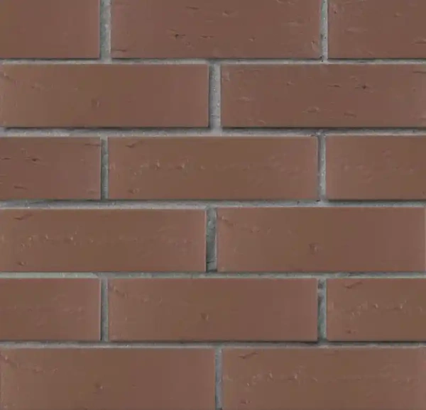 Кирпич керамический ЛСР темно-коричневый рустик, 250x120x65 мм