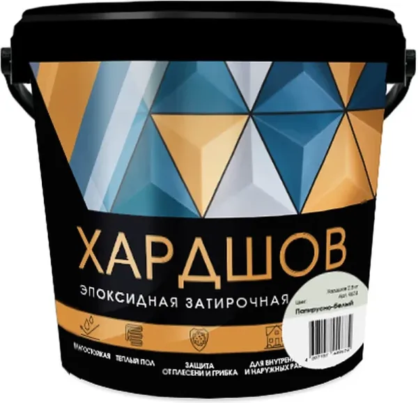 Эпоксидная затирочная смесь Perfekta Хардшов цвет 102 Папирусно-белый