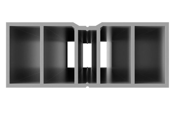 Алюминиевая лага HILST 50x20x4000 мм