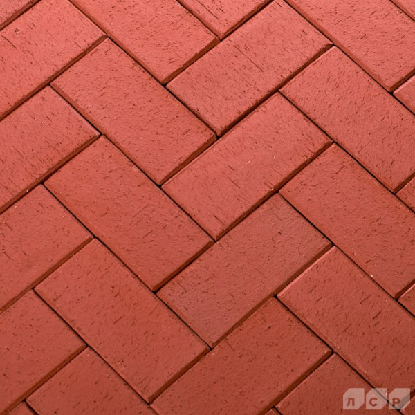 Клинкерная брусчатка ЛСР Лондон, 200x100x50 мм