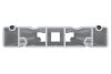 Стыковочная алюминиевая лага HILST 100x20x4000 мм