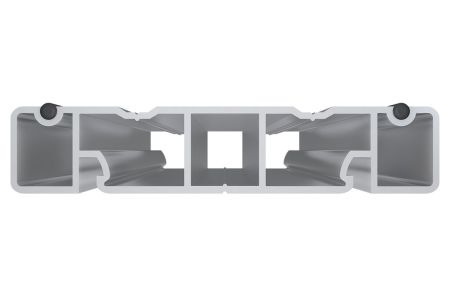 Стыковочная алюминиевая лага HILST 100x20x4000 мм