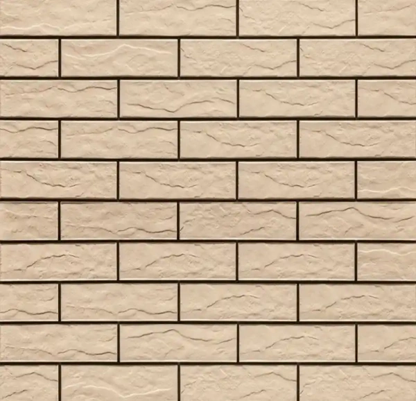 Клинкерная плитка под кирпич Cerrad Krem Rustiko, 245x65x6,5 мм