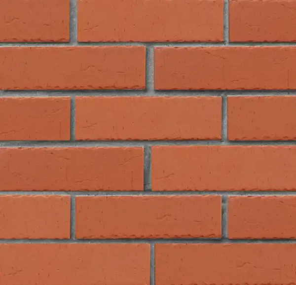 Кирпич клинкерный ЛСР красный Кембридж винтаж, 250x85x65 мм