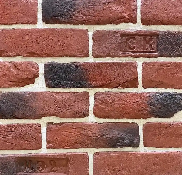 Облицовочный камень под кирпич ручной формовки SP-62, 255x69x15 мм