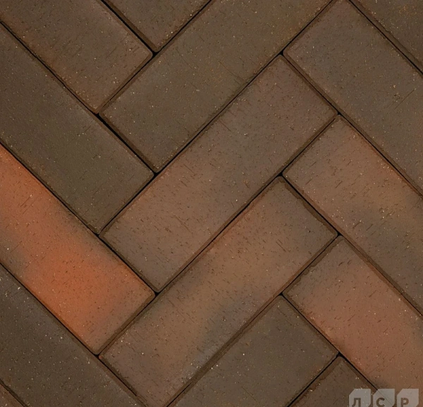 Клинкерная брусчатка ЛСР Ноттингем Лонг, 250x80x50 мм