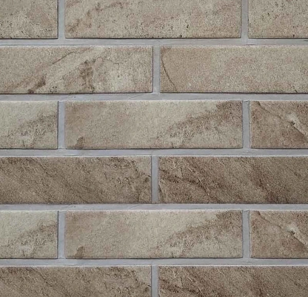 Фасадные термопанели с клинкерной плиткой Mattone Pietra Beige