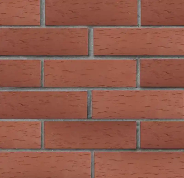 Кирпич клинкерный ЛСР тёмно-красный Эдинбург береста, 250x85x65 мм