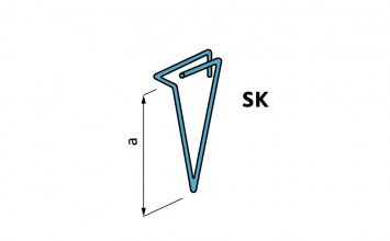 Хомут крепления для перемычек для вертикальной кладки Baut SK 50-170 A2