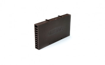 Вентиляционно-осушающая коробочка BAUT коричневая, 115*60*12 мм