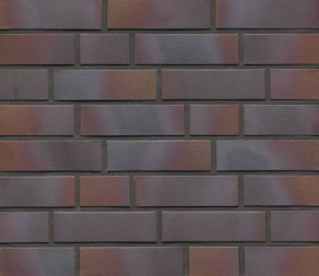 Фасадные термопанели с клинкерной плиткой Feldhaus Klinker R386 cerasi maritim negro